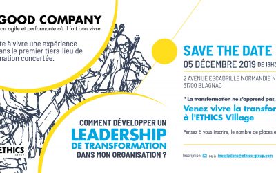 05/12/2019 – Développer un leadership de transformation dans mon organisation – Save the date