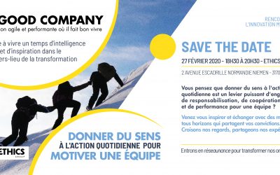 27/02/2020 – Donner du sens à l’action quotidienne pour motiver une équipe – Save the date