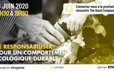 18/06/2020 – Se responsabiliser pour un comportement écologique durable – Save the date